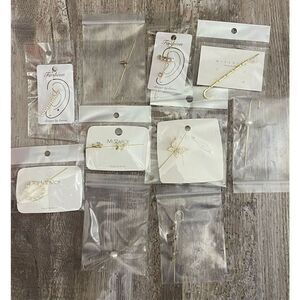 Earring Jewelry Ear Crawler Wrap Hook Gift Set Lot #11